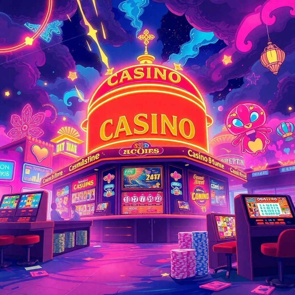 Casino games and table games section on ma777